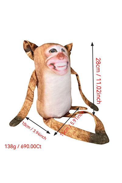 Choice 28 سم 28 سم ألعاب قرد محشوة نائمة دمى قرد محشوة زينة م