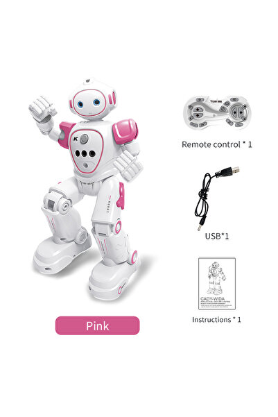 Choice Pink Robot Rc Emo Samrt Intelligent 2.4G Infrared Sensor Wireless Danc...