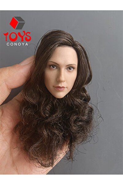 Choice 1pc head sculpt 1/6 Gal Gadot Direct Looking Head Sculpt Hair Transplant Head Carving Model Fit 12"