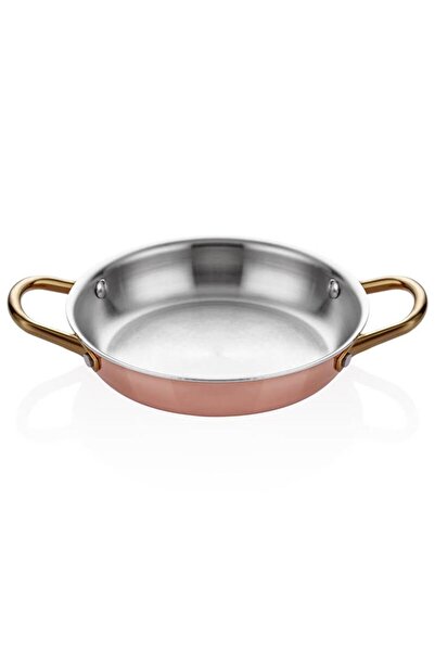 Altınbaşak Multi-Metal Copper Egg Pan 12 cm (a 101Ys 12)