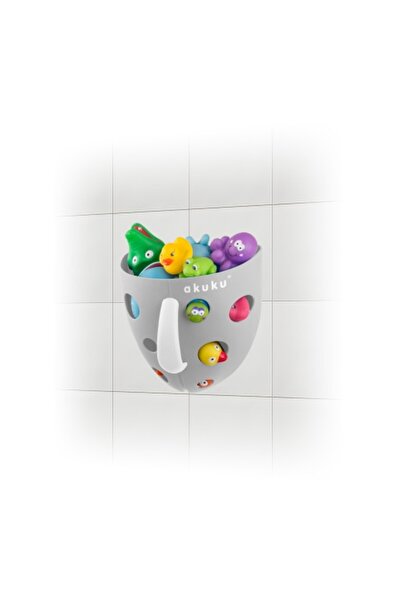 Akuku Gray bath toy holder