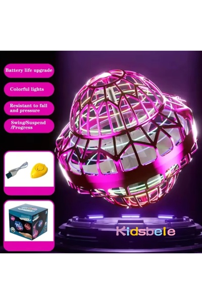 Choice لعبة الكرة الطائرة الوردية للأطفال مع مستشعر ذكي عائم على شكل جسم غامض...