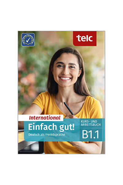Telc بسّمكِ بخير! الكتاب الدولي B1.1 للتعليم والتدريب