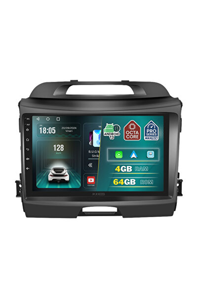 MaxTech Navigatie Kia Sportage 3 (2010-2016) dedicata, 4 GB Ram 64 GB Rom Oct...