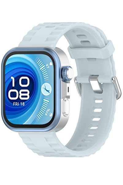 Nezih Case Huawei Watch Fit 3 / Fit 4 / Fit 4 Pro Uyumlu Yumuşak Tırtık Tasar...