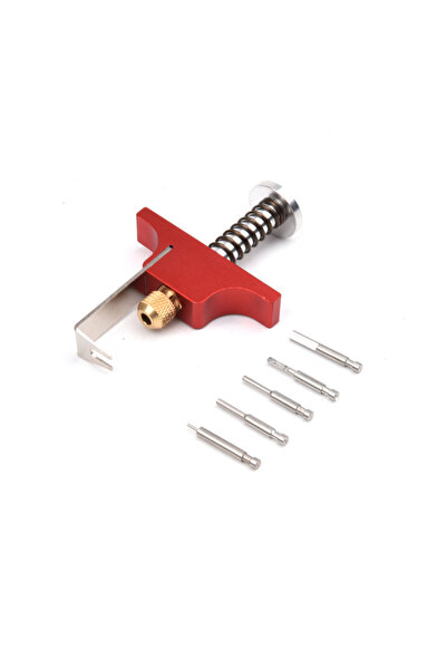 Choice Red Propeller Puller Aluminum Alloy Removal Tool Props Remover with Replacement Ejector Pins for RC