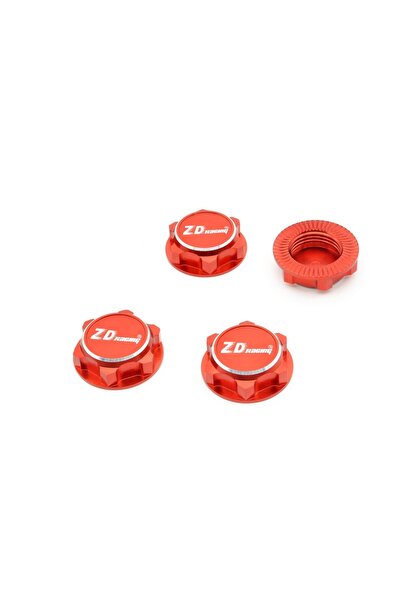 Choice Red 4pcs/set RC Car Aluminum 17mm Hex Wheel Nuts Dustproof Anti-Skid N...