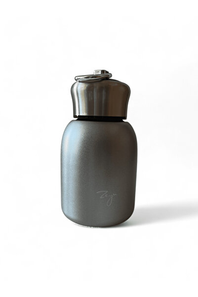 STO Small coffee thermos 346 ml, silver color
