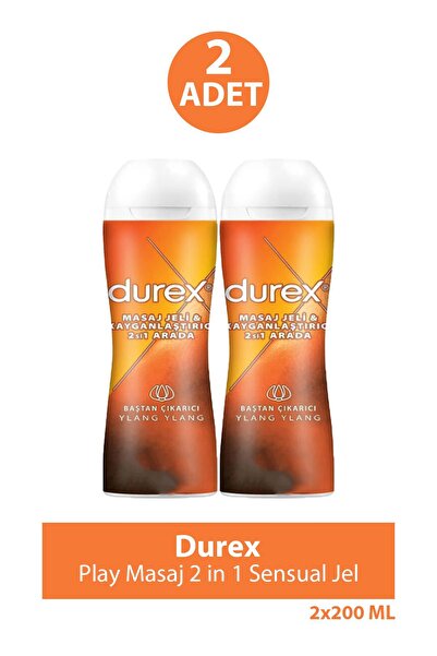 Durex Play Masaj 2 in 1 Sensual Jel 200 ml 2 Adet