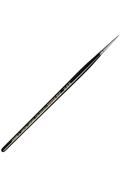 Genel Markalar Supertrend Maestro Seri 10 Kızıl Samur Kılı Yuvarlak Tezhip Ve Sulu Boya Fırçası No:3/0