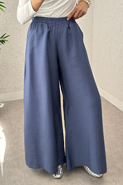 Salih Çelebi بنطلون بوتش باتش 0012 - إنديجو