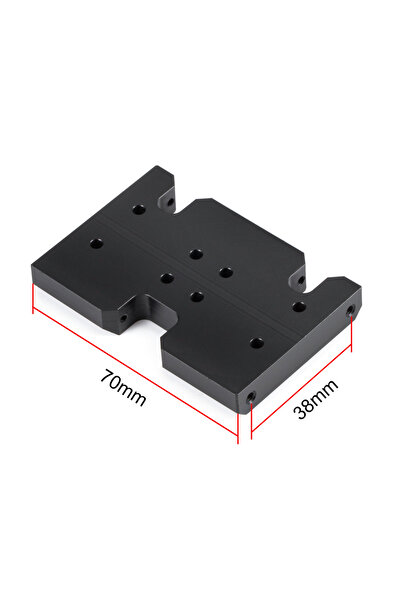 Choice CNC Delrin Skid Plate with Shims for 1/10 LCG Chassis RC Rock Crawler Comp Builds Rigs 2Low Trans...