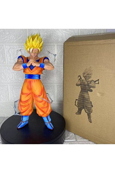 BANDAI Yellow Dragon Ball Magic Action Super 2 Wukong -29CM Saiyan Super 2 Anime Model Handheld Case Decora