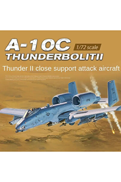 Choice مجموعة طائرة الهجوم الداعمة A-10C Thunderbolit II من GreatWall Hobby L7215 بمقياس 1/72 من البلاستيك ...