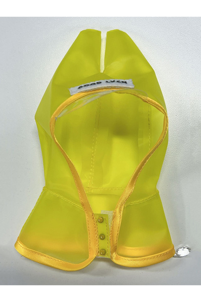 Choice ملابس صفراء لدمية لابوبو v1/v2/v3 الصيفية مقاس 17 سم، معطف واق من المط...