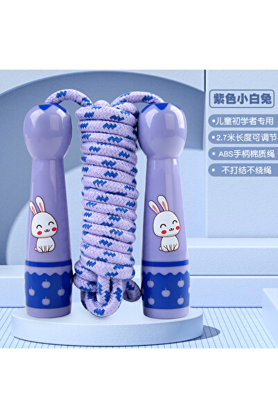 Choice حبال القفز القطنية القابلة للتعديل للأطفال من DATGO، مقبض تخطي جميل بر...