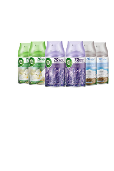 Air Wick Oda Kokusu Freshmatic Makine Yedek Spreyi 6'lı Set 6x250 ml