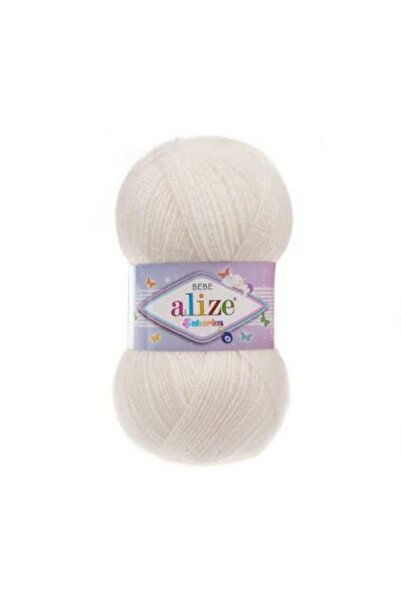 Alize خيط حياكة كريمي للأطفال من شينغامي 450