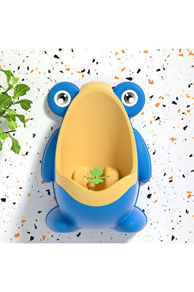 Choice Blue Cute Frog Potty Training Urinal Boy With Fun Aiming Target, Toile...