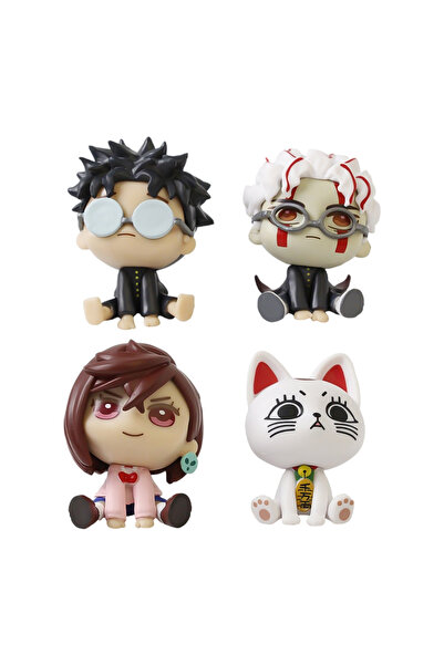 BANDAI 4 قطعة مجموعة 6 سنتيمتر 4 قطعة مجموعة أنيمي دان دا دان أياسي مومو تاكا...