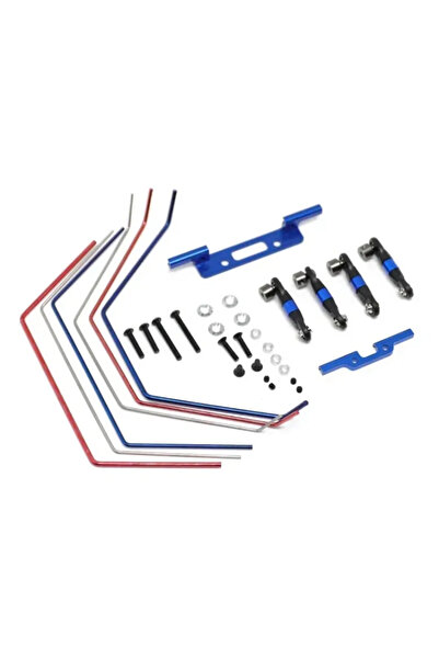Choice 2WD Front and Rear Wide Sway Bar Anti Roll Bar Kit for Traxxas Slash 2...