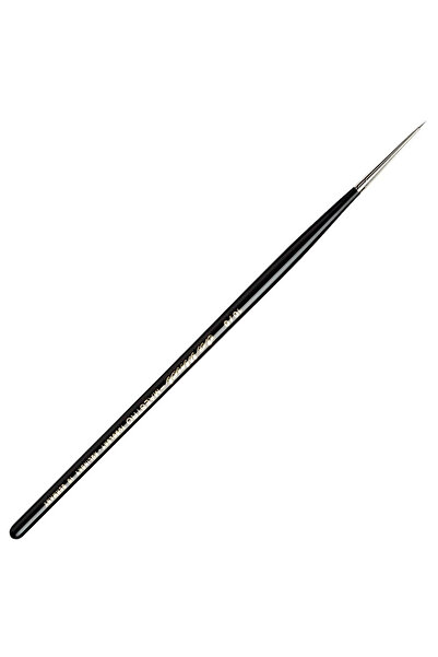 Genel Markalar Supertrend Maestro Seri 10 Kızıl Samur Kılı Yuvarlak Tezhip Ve Sulu Boya Fırçası No:10/0