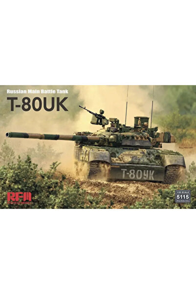 Choice RYEFIELD 5115 1/35 دبابة قتال رئيسية روسية T-80UK مجموعة نموذج قذيفة ف...