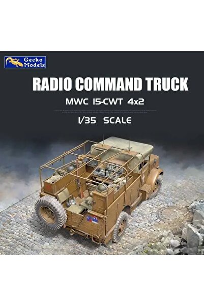 Choice Gecko Model Assembly Kit 35GM0061 Bedford MWR FFW Wireless Command Vehicle 1/35 Scale