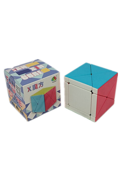 Choice مكعب سحري X Fanxin 3X3 من الدرجة الثالثة X الدوران المائل على شكل مكعب...
