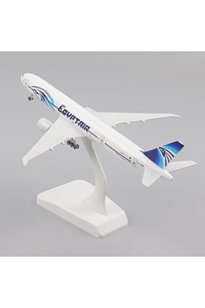 Choice طائرات لعبة B777 مقاس 20 سم من طراز طيران مصر B777، طائرات بمقياس معدن...