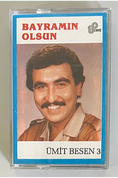 Emre Grafson Müzik كاسيت أوميت بيسن 3 بايرام أون (كاسيت طباعة ورقية أصلية)