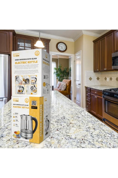Denx 1.8L Electric Kettle with 12 Temperature Controls up to 24 Hours, Stainless Steel Filter, 1500W