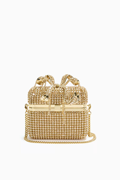 Self-Portrait Kristal Makyaj Kutusu El Çantası, Self-Portrait, Işıltılı & Fem...