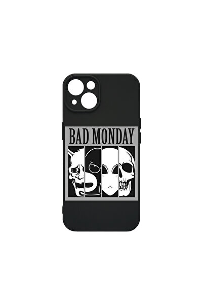 bestcase Carcasă premium din silicon pentru Apple iPhone 14, Bad Monday, PB 1587