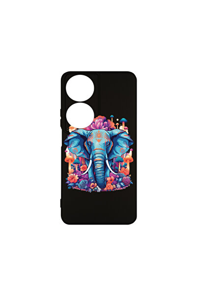 bestcase Carcasă premium din silicon pentru Honor X7b, Dream Colors - Elephan...