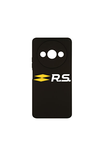 bestcase Husă premium din silicon pentru Xiaomi Redmi A3, logo Renault RS, PB...