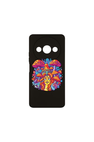 bestcase Θήκη σιλικόνης Premium για Xiaomi Redmi A3, Dream Colors Mushrooms, ...