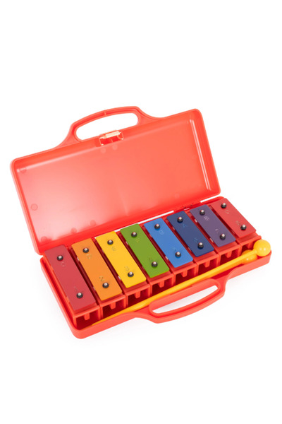 MegArya 8-Note Chime Bars – Colorful, tuned percussion set for kids and beginners.