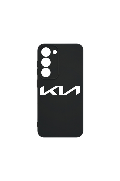 bestcase Husă premium din silicon pentru Samsung Galaxy S23 Plus, logo Kia, P...