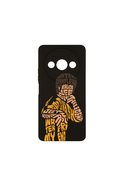 bestcase Carcasă premium din silicon pentru Xiaomi Redmi A3, Caligrafie Bruce...