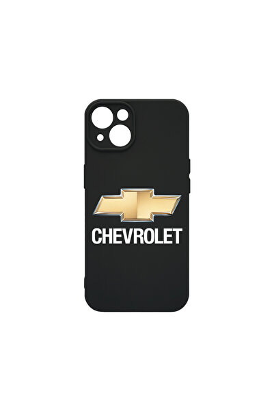 bestcase Husă premium din silicon pentru Apple iPhone 13 Mini, logo Chevrolet...