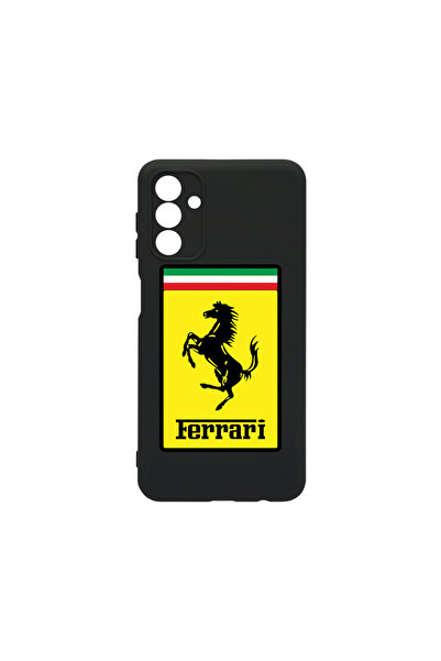 bestcase Carcasă premium din silicon pentru Samsung Galaxy A34 5G, logo Ferra...