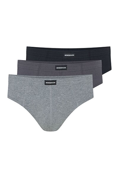 Henderson Men's Slip Briefs 3-Pack 100% Cotton Comfortable Everyday Use | Classic 1446