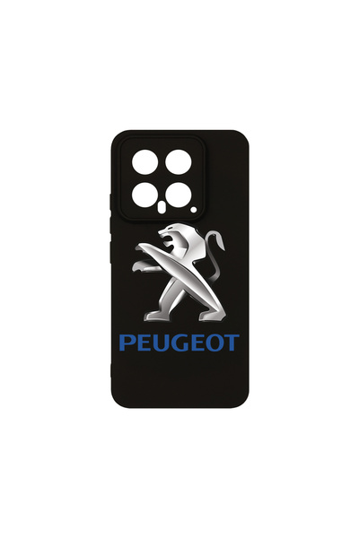 bestcase Θήκη σιλικόνης Premium για Xiaomi 14, λογότυπο Peugeot, PB 1726