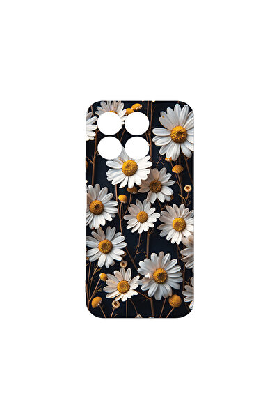 bestcase Carcasă premium din silicon pentru Honor X8B, model 3D Daisy, PB 1439