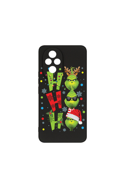 bestcase Husă premium din silicon pentru Honor 200 5G, Grinch - Ho Ho Ho, PB ...