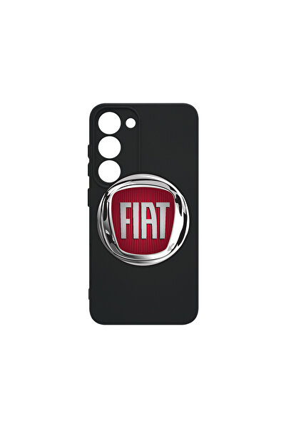 bestcase Husă premium din silicon pentru Samsung Galaxy S23 Plus, logo Fiat, ...