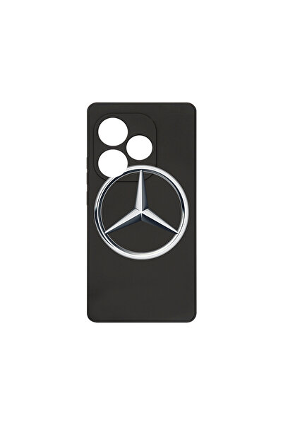 bestcase Husă premium din silicon pentru Realme GT 6, logo Mercedes-Benz, PB ...