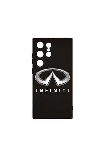bestcase Husă premium din silicon pentru Samsung Galaxy S24 Ultra, logo Infin...