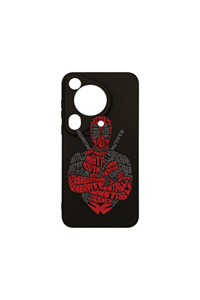 bestcase Husă premium din silicon pentru Huawei Pura 70 Ultra, Calligraphy Dead Red, PB 1520
